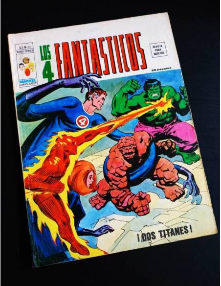 MUY BUEN ESTADO LOS 4 FANTASTICOS 20 VERTICE VOL II