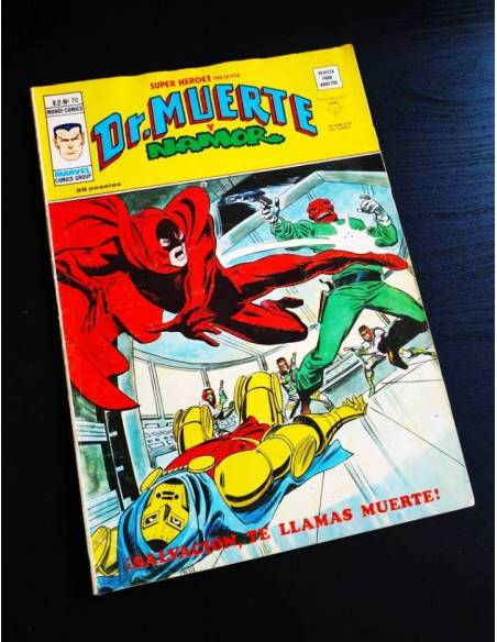 MUY BUEN ESTADO SUPER HEROES 70 VERTICE VOL II DR.MUERTE NAMOR