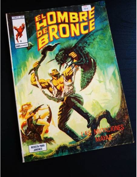 EL HOMBRE DE BRONCE 9 VERTICE