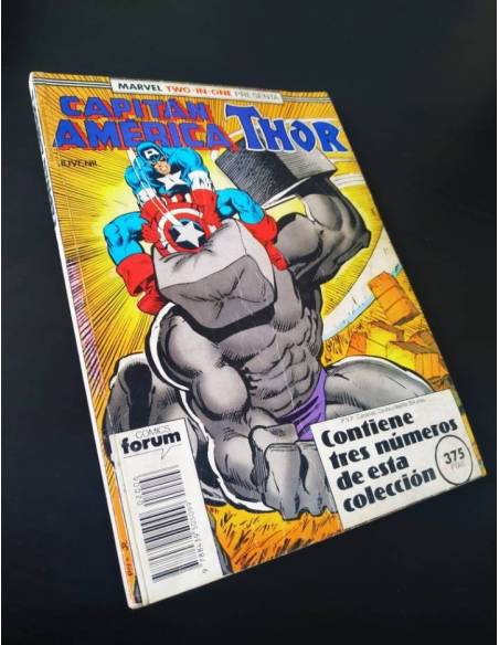 MUY BUEN ESTADO CAPITAN AMERICA 51 AL 53 FORUM RETAPADO