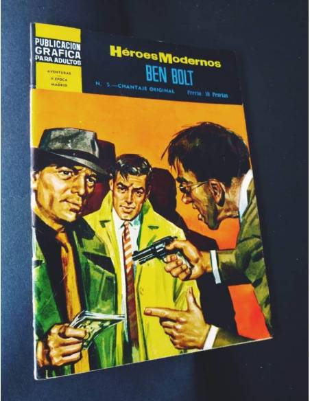 EXCELENTE ESTADO BEN BOLT 5 HEROES MODERNOS DOLAR GRAFICA