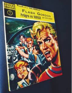 EXCELENTE ESTADO FLASH GORDON 7 NOVELAS GRAFICAS DOLAR