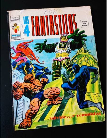 NORMAL ESTADO LOS 4 FANTASTICOS 23 VERTICE VOL II