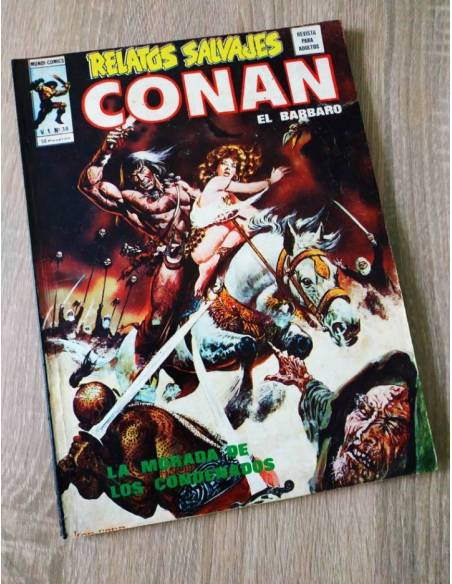 RELATOS SALVAJES 38 CONAN MUY BUEN ESTADO TIENE BOLI EN CONTRAPORTADA