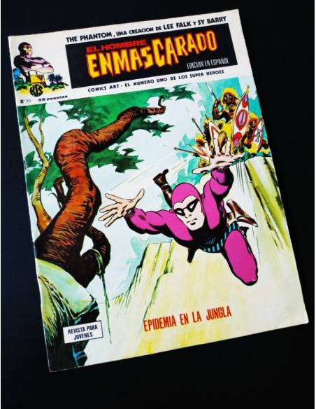 EXCELENTE ESTADO EL HOMBRE ENMASCARADO 20 VERTICE