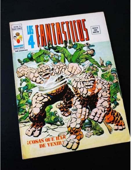 CASI EXCELENTE ESTADO LOS 4 FANTASTICOS 16 VERTICE VOL II