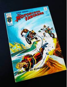 MUY BUEN ESTADO SUPER HEROES 86 EL MOTORISTA FANTASMA...