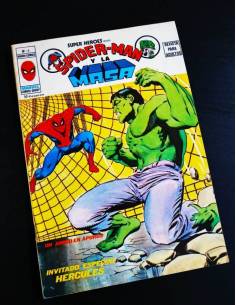 BASTANTE NUEVOO SUPER HEROES 9 ESPECIAL VERTICE SPIDERMAN