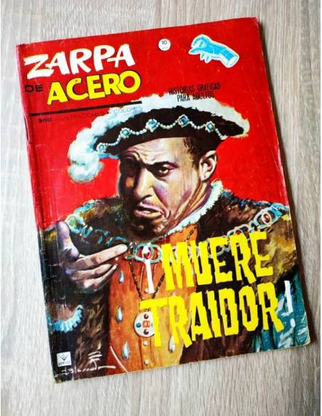 MUY BUEN ESTADO ZARPA DE ACERO 12 VERTICE TACO GRAPA