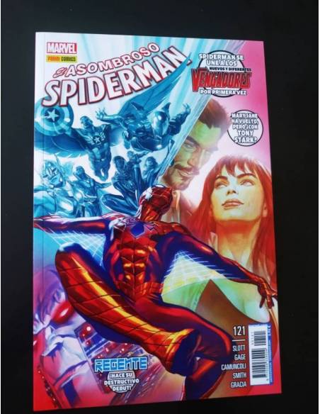 DE KIOSCO EL ASOMBROSO SPIDERMAN 121 PANINI COMICS