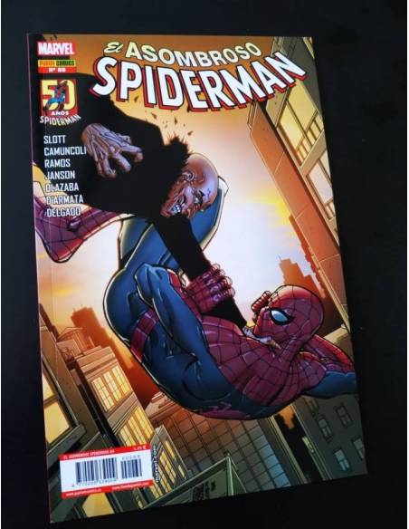DE KIOSCO EL ASOMBROSO SPIDERMAN 69 PANINI COMICS