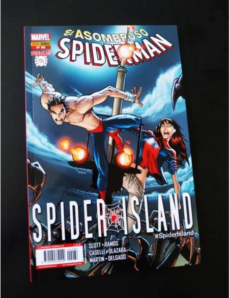 DE KIOSCO EL ASOMBROSO SPIDERMAN 68 SPIDER-ISLAND PANINI COMICS
