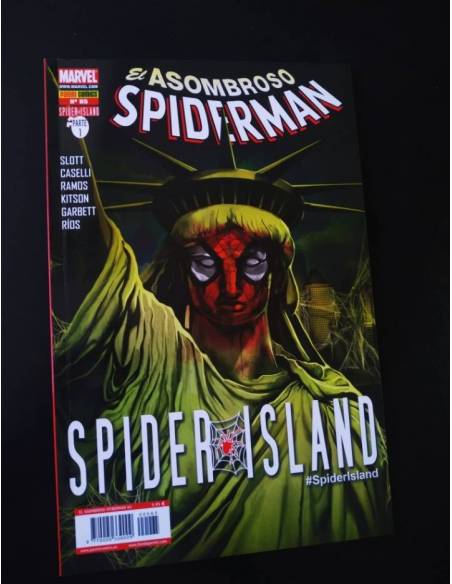 DE KIOSCO EL ASOMBROSO SPIDERMAN 65 SPIDERISLAND PANINI COMICS