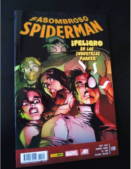 DE KIOSCO EL ASOMBROSO SPIDERMAN 109 PANINI COMICS