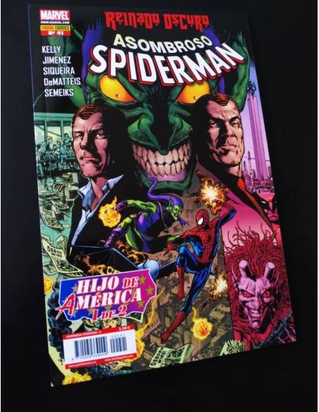 DE KIOSCO EL ASOMBROSO SPIDERMAN 41 PANINI COMICS