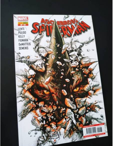 DE KIOSCO EL ASOMBROSO SPIDERMAN 47 PANINI COMICS