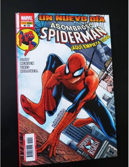 DE KIOSCO ASOMBROSO SPIDERMAN 21 PANINI COMICS