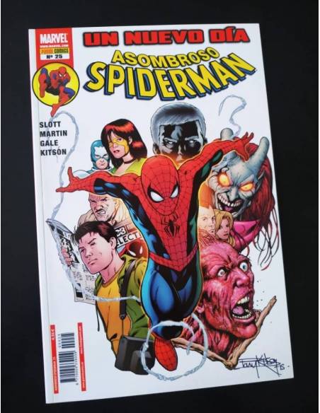 DE KIOSCO ASOMBROSO SPIDERMAN 25 PANINI COMICS
