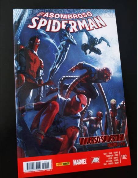 DE KIOSCO EL ASOMBROSO SPIDERMAN 102 PANINI COMICS