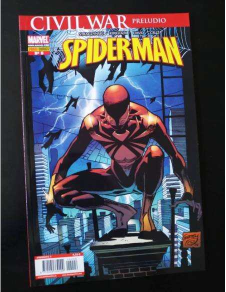 DE KIOSCO SPIDERMAN 6 CIVIL WAR PANINI COMICS