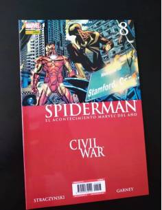 EXCELENTE ESTADO SPIDERMAN 8 CIVIL WAR PANINI COMICS