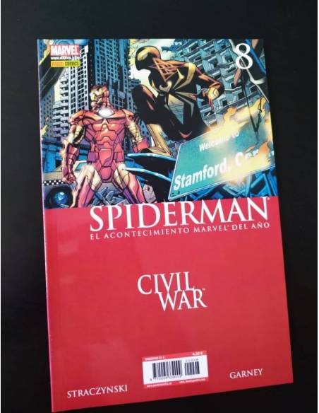 EXCELENTE ESTADO SPIDERMAN 8 CIVIL WAR PANINI COMICS