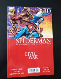 DE KIOSCO SPIDERMAN 10 CIVIL WAR PANINI COMICS