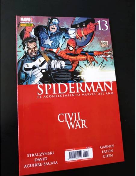 DE KIOSCO SPIDERMAN 13 CIVIL WAR PANINI COMICS