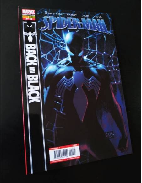 DE KIOSCO SPIDERMAN BLACK IN BLACK 15 PANINI COMICS