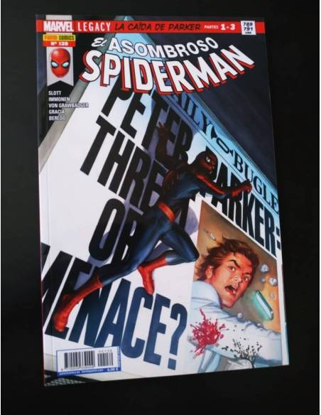 DE KIOSCO EL ASOMBROSO SPIDERMAN 139 PANINI COMICS