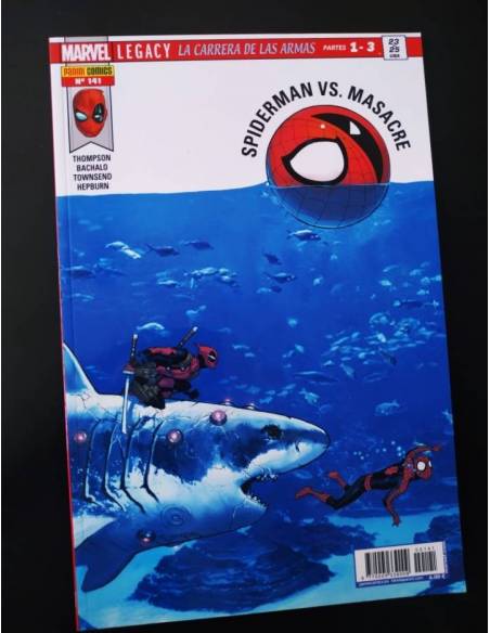 DE KIOSCO EL ASOMBROSO SPIDEMAN 141 PANINI COMICS