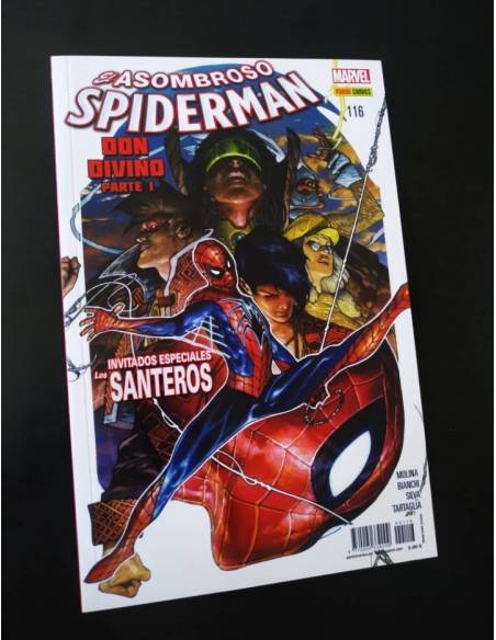 DE KIOSCO EL ASOMBROSO SPIDERMAN 116 PANINI COMICS