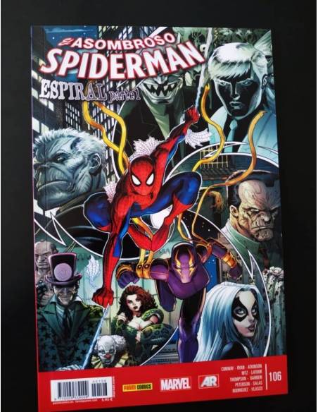 CASI EXCELENTE ESTADO EL ASOMBROSO SPIDERMAN 106 PANINI COMICS