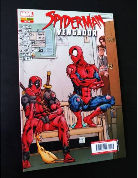 DE KIOSCO EL ASOMBROSO SPIDERMAN 78 VENGADOR PANINI COMICS