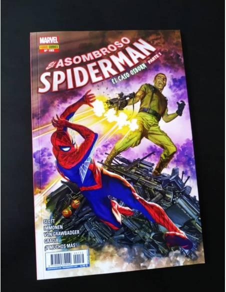 DE KIOSCO EL ASOMBROSO SPIDERMAN 132 PANINI COMICS