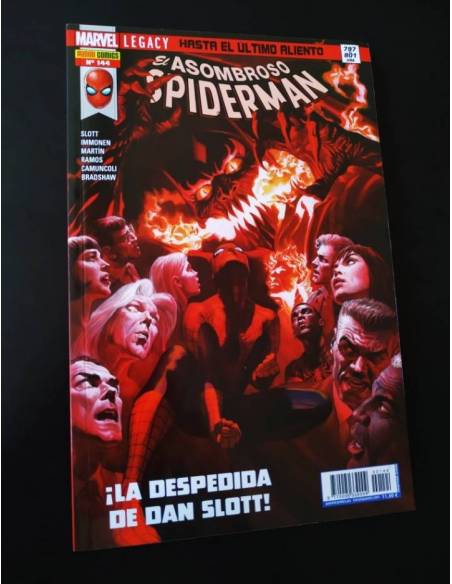 DE KIOSCO EL ASOMBROSO SPIDERMAN 144 PANINI COMICS