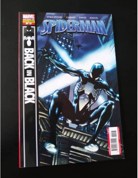 DE KIOSCO ESTADO EL ASOMBROSO SPIDERMAN 17 BLACK IN BLACK PANINI COMICS