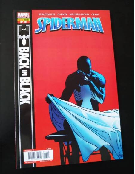 COMIC EXCELENTE EL ASOMBROSO SPIDERMAN 19 BLACK IN BLACK PANINI COMICS