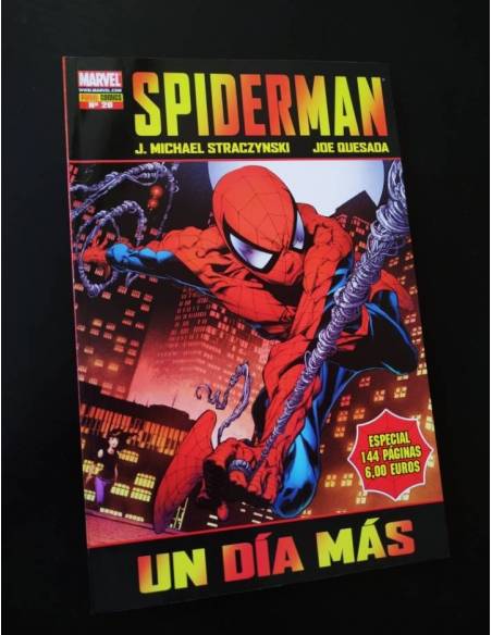 EXCELENTE ESTADO SPIDERMAN 20 UN DIA MAS PANINI COMICS