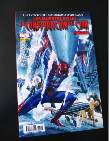 DE KIOSCO EL ASOMBROSO SPIDERMAN 123 LOS MUERTOS VIVEN LA CONSPIRACIÓN DEL CLON PANINI COMICS