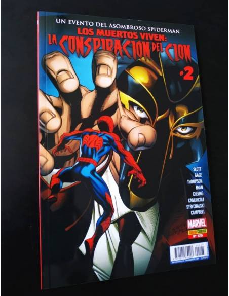 DE KIOSCO EL ASOMBROSO SPIDERMAN 125 LOS MUERTOS VIVEN LA CONSPIRACIÓN DEL CLON 2 PANINI COMICS