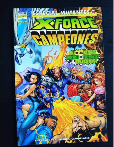 CASI EXCELENTE ESTADO X-FORCE CAMPEONES ESPECIAL MUTANTES 10 FORUM