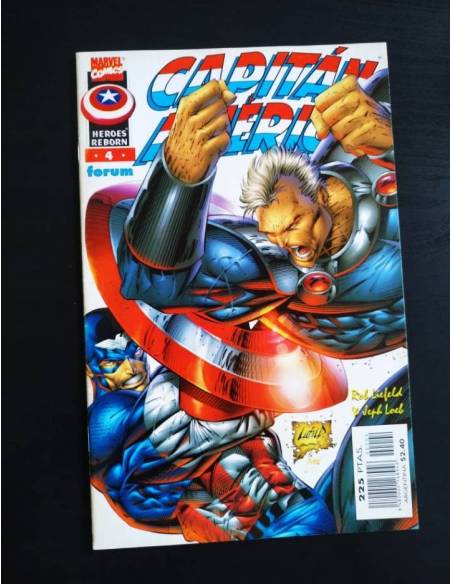 EXCELENTE ESTADO HEROES REBORN CAPITAN AMERICA 4 FORUM