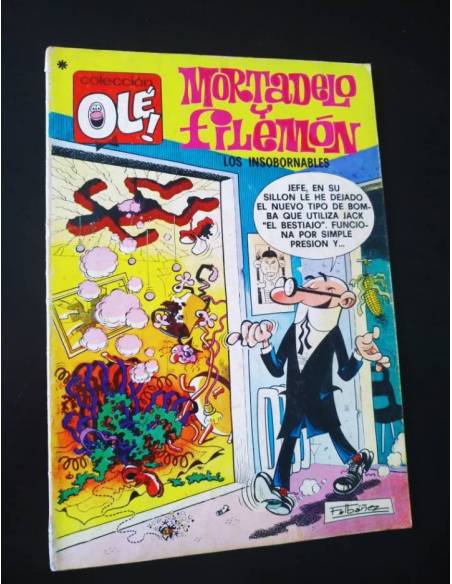 NORMAL ESTADO MORTADELO Y FILEMON 147 BRUGUERA 1° SEGUNDA EDICION COLECCION OLE