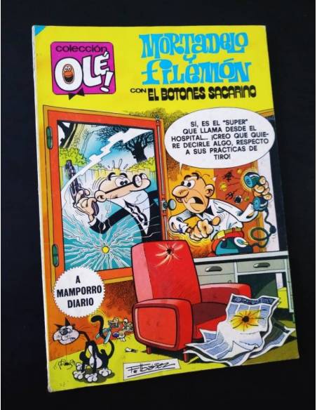 MUY BUEN ESTADO MORTADELO Y FILEMON 194 BRUGUERA COLECCION OLE