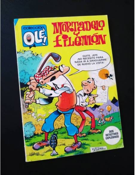 MUY BUEN ESTADO MORTADELO Y FILEMON 214 1° PRIMERA EDICION BRUGUERA COLECCION OLE