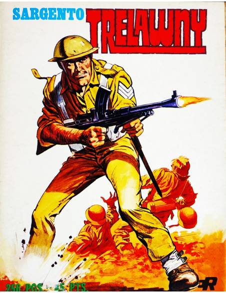 EXCELENTE ESTADO SARGENTO TRELAWNY 11 ROLLAN RETAPADO