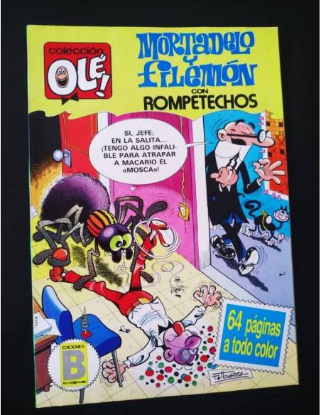 CASI EXCELENTE ESTADO MORTADELO Y FILEMON 274-M 49 EDICIONES B 1987