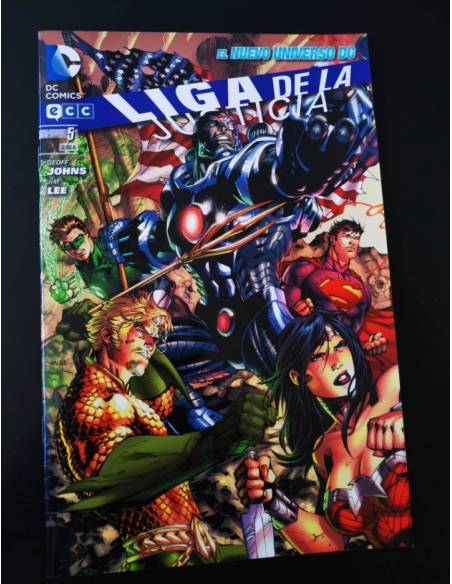 DE KIOSCO LIGA DE LA JUSTICIA 5 DC COMICS ECC