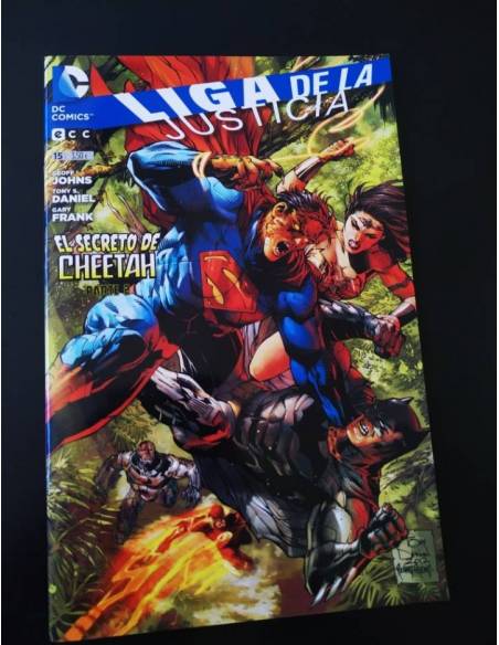 DE KIOSCO LIGA DE LA JUSTICIA 15 DC COMICS ECC